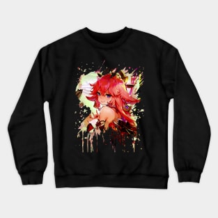 Yae Miko Crewneck Sweatshirt